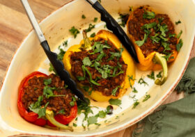 Lentil Sloppy Joe Bell Pepper Boats – 5 Ingredients, Big Flavor (Plant-based, Gluten Free)